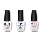 OPI - Nail Lacquer Combo - Base, Top & Glazed N' Amused - Professional Care