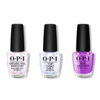 OPI - Nail Lacquer Combo - Base, Top & Glowin' on Vacay - Professional Care