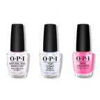 OPI - Nail Lacquer Combo - Base, Top & Go with the Floatie - Professional Care