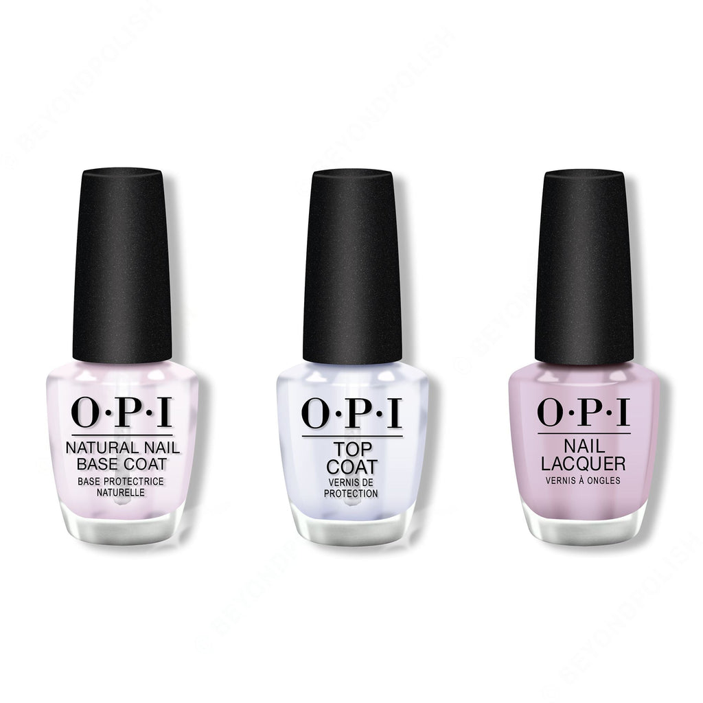 OPI - Nail Lacquer Combo - Base, Top & Graffiti Sweetie - Professional Care