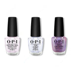 OPI - Nail Lacquer Combo - Base, Top & Grape Escape - Professional Care