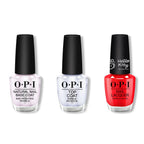 OPI - Nail Lacquer Combo - Base, Top & Hello Kitty, Hello Pretty - Professional Care