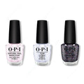 OPI - Nail Lacquer Combo - Base, Top & Hot & Coaled - Professional Care
