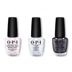 OPI - Nail Lacquer Combo - Base, Top & Hot & Coaled - Professional Care