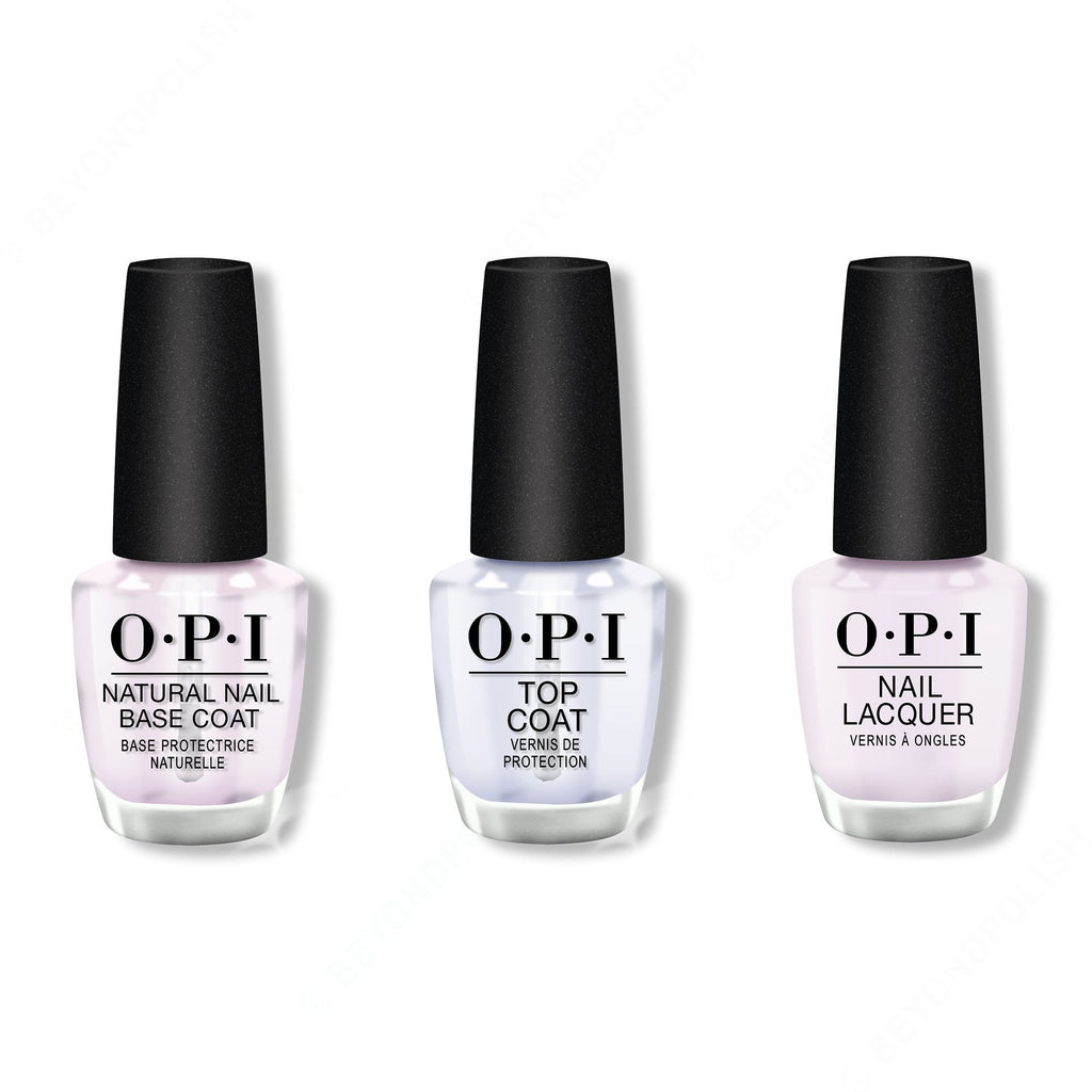 OPI - Nail Lacquer Combo - Base, Top & Hue Is The Artist 0.5 oz - Professional Care