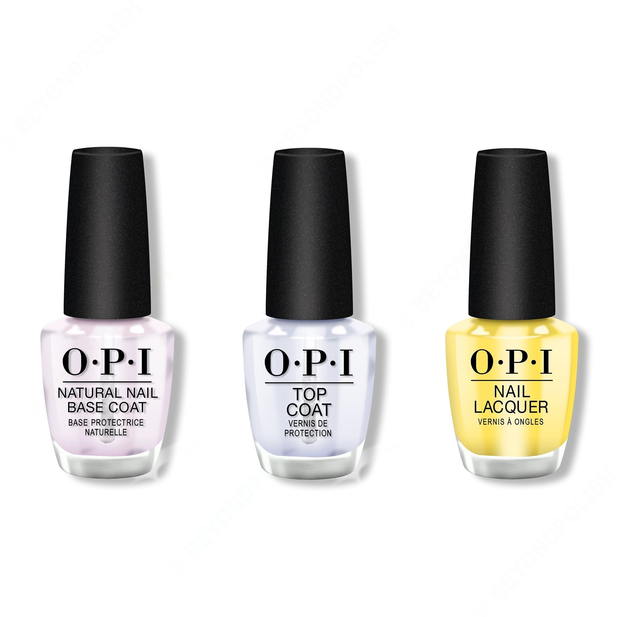OPI - Nail Lacquer Combo - Base, Top & I Just Can't Cope-acabana 0.5 oz