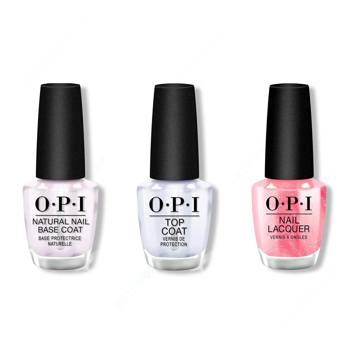 OPI - Nail Lacquer Combo - Base, Top & If U like Pinka Coladas - Professional Care