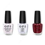OPI - Nail Lacquer Combo - Base, Top & I'm Not Really a Waitress 0.5 oz - Professional Care