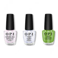 OPI - Nail Lacquer Combo - Base, Top & I'm Sooo Swamped! 0.5 oz - Professional Care