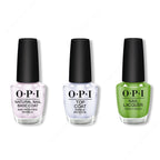 OPI - Nail Lacquer Combo - Base, Top & I'm Sooo Swamped! 0.5 oz - Professional Care