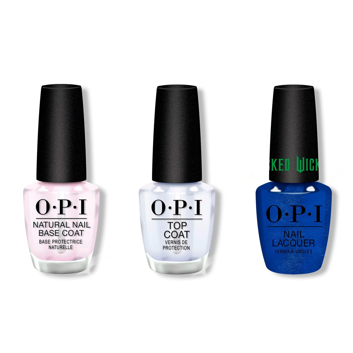 OPI - Nail Lacquer Combo - Base, Top & I'm the Wonderfullest - Professional Care