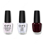 OPI - Nail Lacquer Combo - Base, Top & In the Cable Car-Pool Lane 0.5 oz - Professional Care