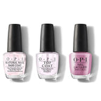 OPI - Nail Lacquer Combo - Base, Top & Incognito Mode - Professional Care