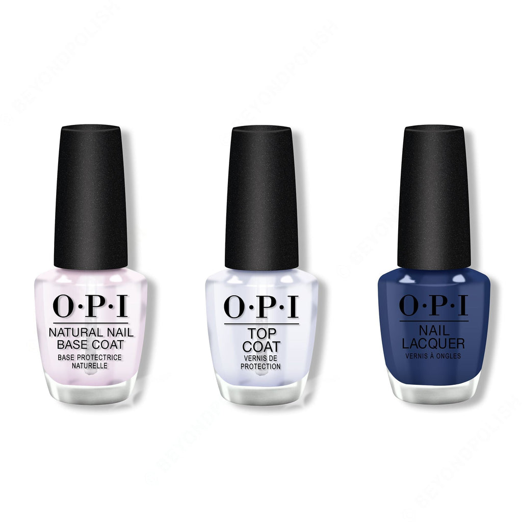 OPI - Nail Lacquer Combo - Base, Top & Isn't it Grand Avenue - Professional Care