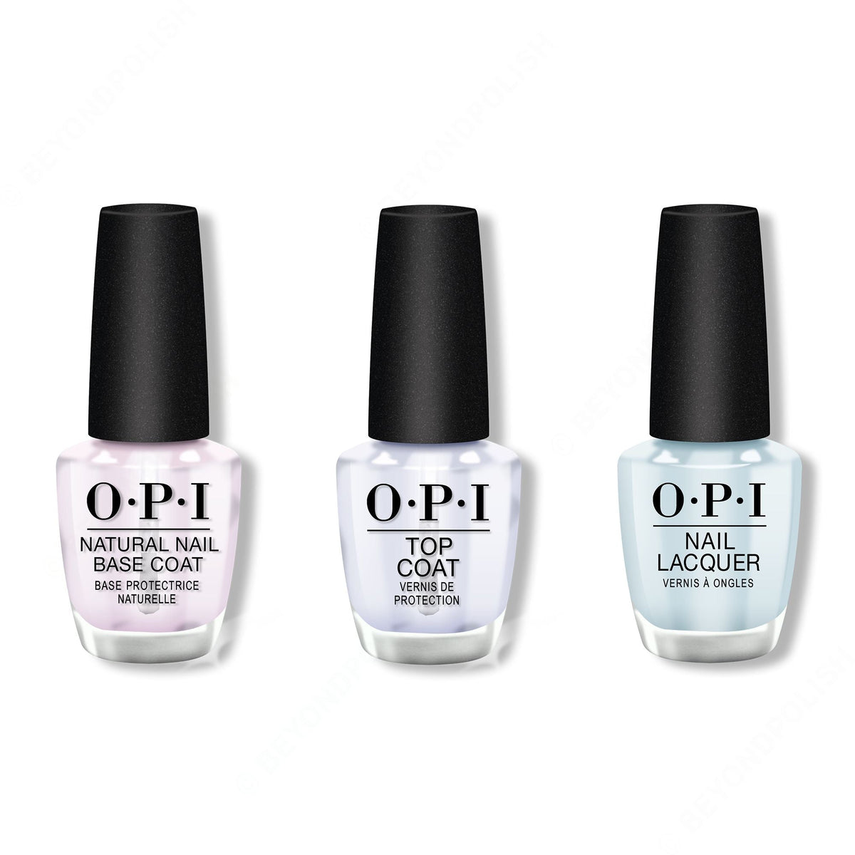 OPI - Nail Lacquer Combo - Base, Top & It's A Boy! 0.5 oz - Professional Care