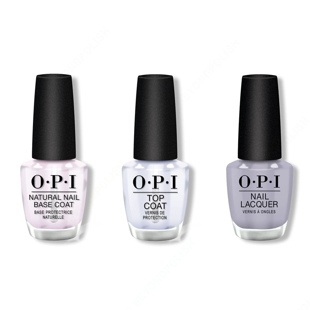 OPI - Nail Lacquer Combo - Base, Top & Kanpai OPI! 0.5 oz - Professional Care
