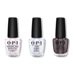 OPI - Nail Lacquer Combo - Base, Top & Krona-logical Order 0.5 oz - Professional Care