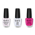 OPI - Nail Lacquer Combo - Base, Top & La Paz-itively Hot 0.5 oz - Professional Care