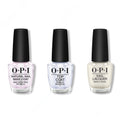 OPI - Nail Lacquer Combo - Base, Top & Let Me Bayou a Drink 0.5 oz - Professional Care
