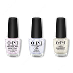 OPI - Nail Lacquer Combo - Base, Top & Let Me Bayou a Drink 0.5 oz - Professional Care