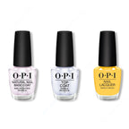 OPI - Nail Lacquer Combo - Base, Top & Lookin' Cute-Icle - Professional Care