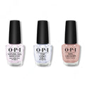OPI - Nail Lacquer Combo - Base, Top & Machu Peach-u 0.5 oz - Professional Care