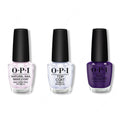 OPI - Nail Lacquer Combo - Base, Top & Mariachi Makes My Day 0.5 oz - Professional Care