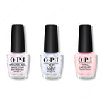 OPI - Nail Lacquer Combo - Base, Top & Merry & Ice - Professional Care
