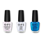 OPI - Nail Lacquer Combo - Base, Top & Millennium Mocha - Professional Care