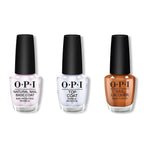 OPI - Nail Lacquer Combo - Base, Top & Millennium Mocha