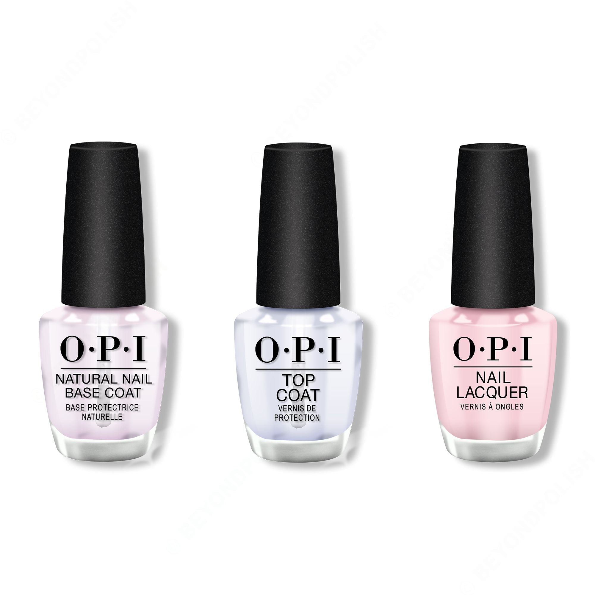 OPI - Nail Lacquer Combo - Base, Top & Mod About You 0.5 oz - Professional Care