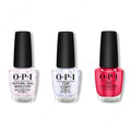 OPI - Nail Lacquer Combo - Base, Top & My Chihuahua Bites 0.5 oz - Professional Care