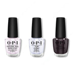 OPI - Nail Lacquer Combo - Base, Top & My Private Jet 0.5 oz