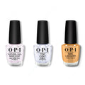 OPI - Nail Lacquer Combo - Base, Top & Nougat by Nature