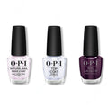 OPI - Nail Lacquer Combo - Base, Top & O Suzi Mio 0.5 oz - Professional Care