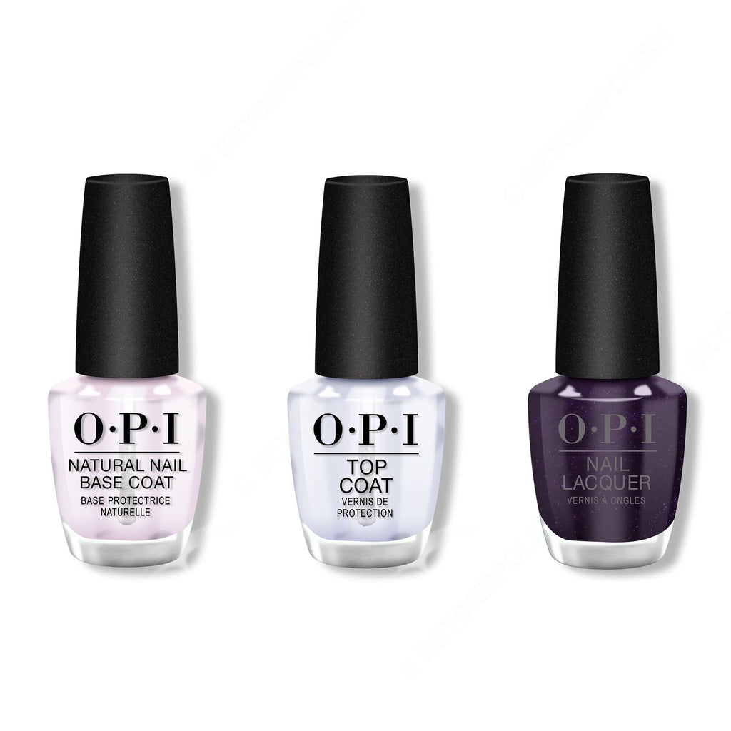 OPI - Nail Lacquer Combo - Base, Top & OPI Ink 0.5 oz - Professional Care