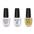 OPI - Nail Lacquer Combo - Base, Top & Ochre To The Moon - Professional Care