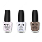OPI - Nail Lacquer Combo - Base, Top & Over the Taupe 0.5 oz - Professional Care