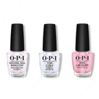 OPI - Nail Lacquer Combo - Base, Top & (P)Ink on Canvas - Professional Care