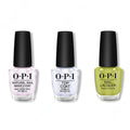 OPI - Nail Lacquer Combo - Base, Top & Pear-adise Cove - Professional Care