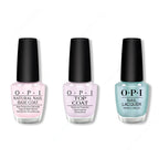 OPI - Nail Lacquer Combo - Base, Top & Pisces The Future - Professional Care