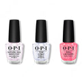 OPI - Nail Lacquer Combo - Base, Top & Pixel Dust - Professional Care
