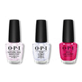 OPI - Nail Lacquer Combo - Base, Top & Pompeii Purple 0.5 oz - Professional Care