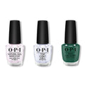 OPI - Nail Lacquer Combo - Base, Top & Pose-in-Ivy - Professional Care
