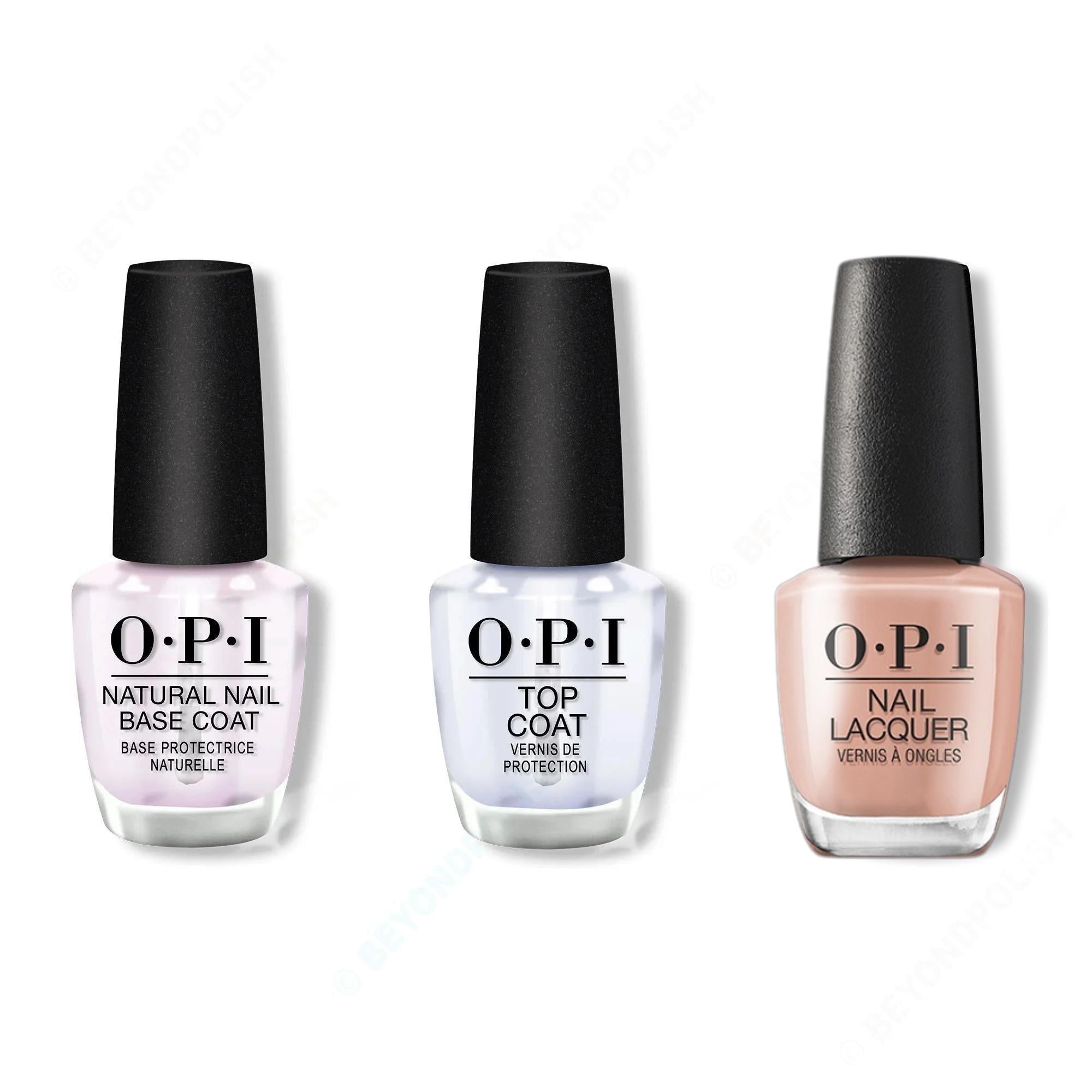 OPI - Nail Lacquer Combo - Base, Top & Put It in Airplane Mode - OPIcons Spring 2026