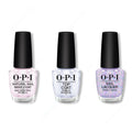 OPI - Nail Lacquer Combo - Base, Top & Put On Something Ice - Professional Care