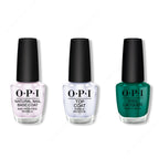 OPI - Nail Lacquer Combo - Base, Top & Rated Pea-G - Professional Care
