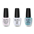 OPI - Nail Lacquer Combo - Base, Top & Reality Check Ya Out - Professional Care