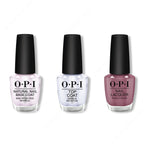 OPI - Nail Lacquer Combo - Base, Top & Reykjavik Has All the Hot Spots 0.5 oz - Professional Care