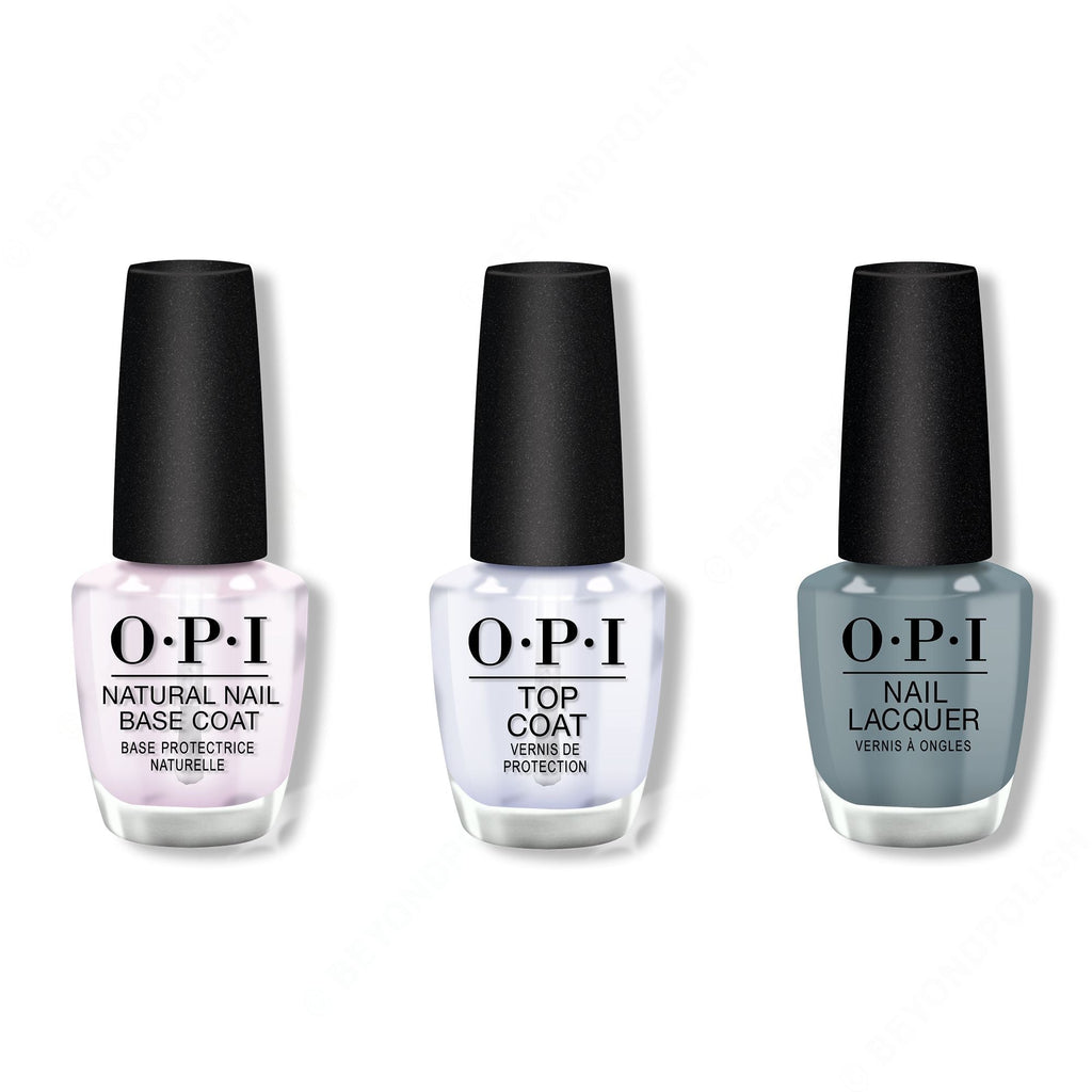 OPI - Nail Lacquer Combo - Base, Top & Ring Bare-er 0.5 oz - Professional Care